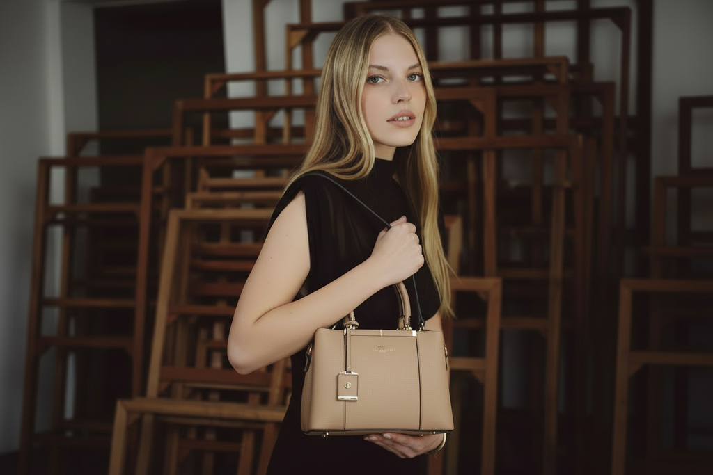 𝐂𝐚𝐫𝐭𝐞𝐫𝐚 tipo Satchel con ajustable ( Velanty ) - 𝐄𝐝𝐢𝐜𝐢ó𝐧 𝐋𝐮𝐱𝐮𝐫𝐲